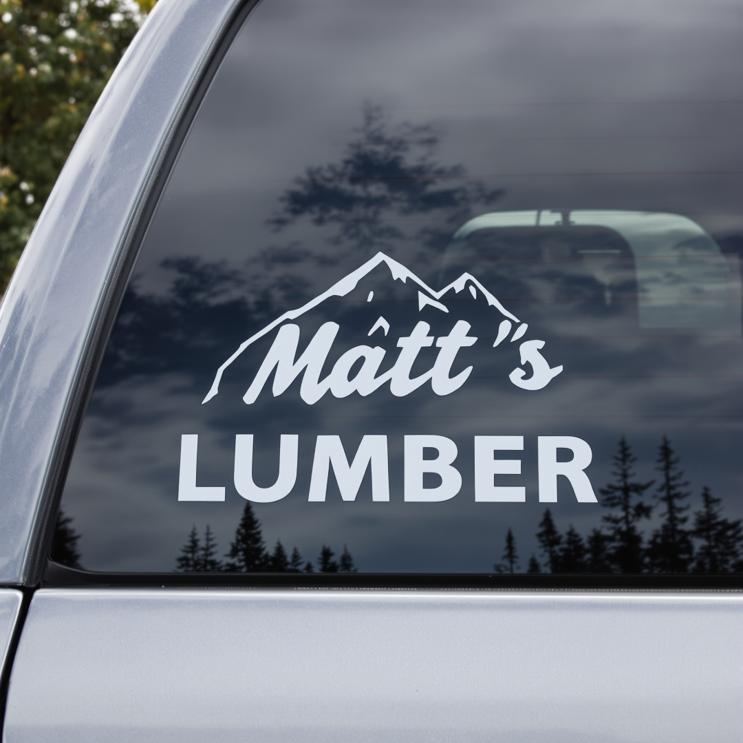 Vehicle Sticker (2 pack)