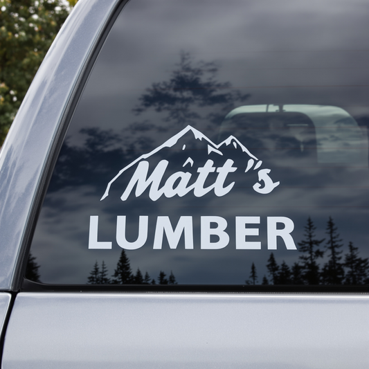 Vehicle Sticker (2 pack)